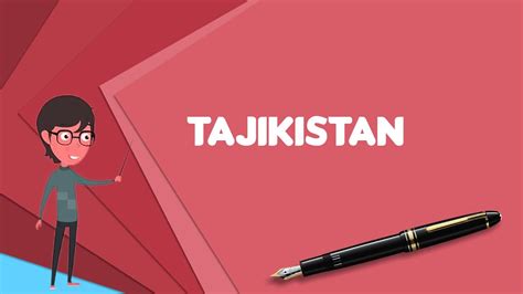 what does tajikistan mean
